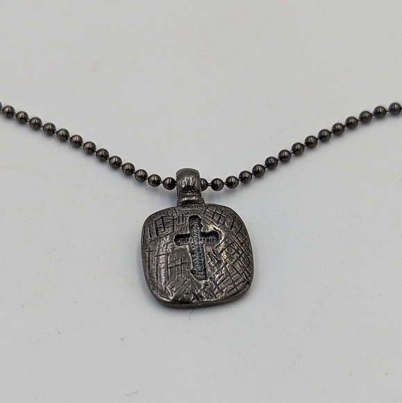 Silpada N1925 925 Sterling Silver Cross Pendant Necklace Faith Religious - Picture 5 of 11